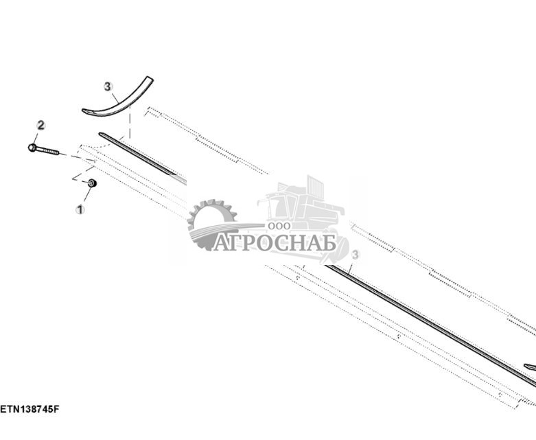 Крепление, широкая дверца нижнего шнека - ST847210 745.jpg